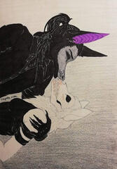 traditional marker halfbody